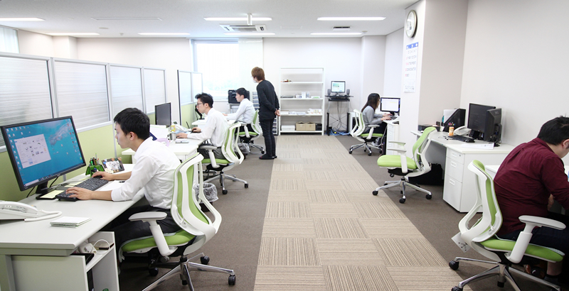 社内の様子